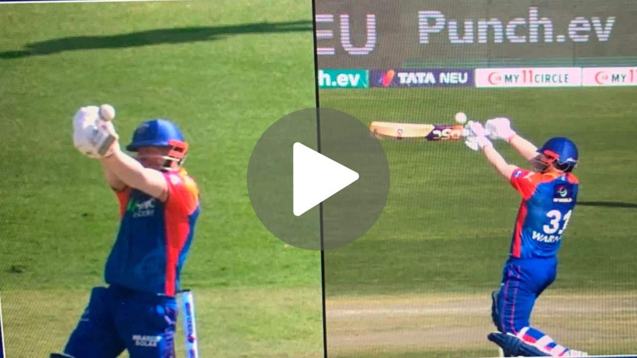[Watch] Harshal Patel Sends Dangerous Warner Packing With A Killer Bouncer